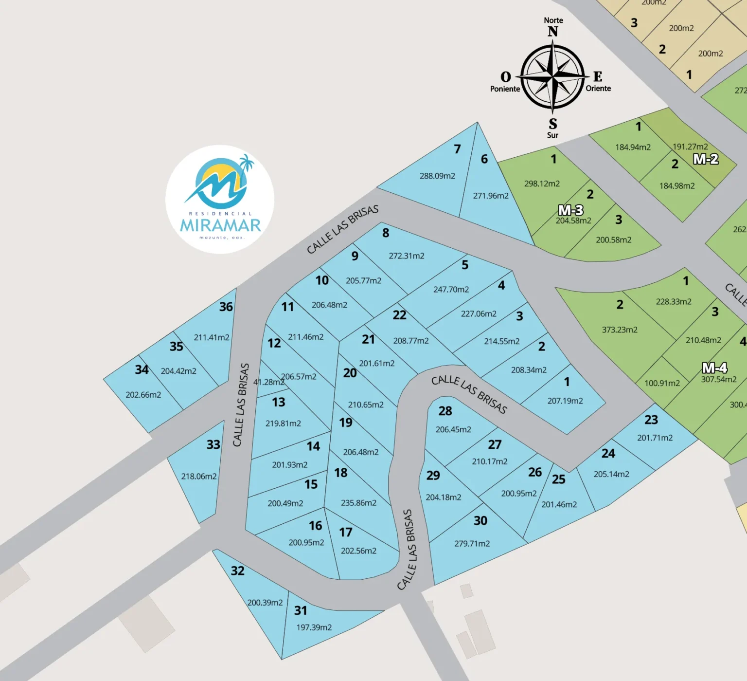 Ubicación de Fraccionamiento Miramar